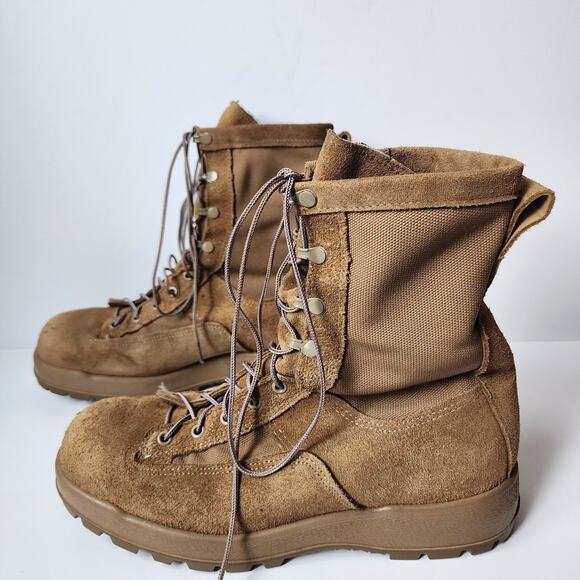 McRae Footwear Mens Size 12R Brown Military Flight Tactical Combat Boots Goretex - Picture 3 of 10